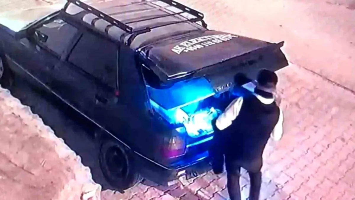 Şanlıurfa’da Hırsızlık Anı Kamerada