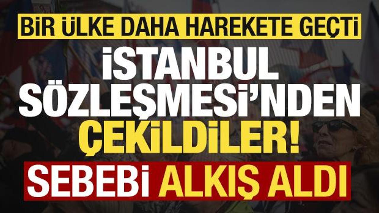 Bir ülke daha harekete geçti: İstanbul Sözleşmesi’nden çekildiler! Sebebi dikkat çekti Img