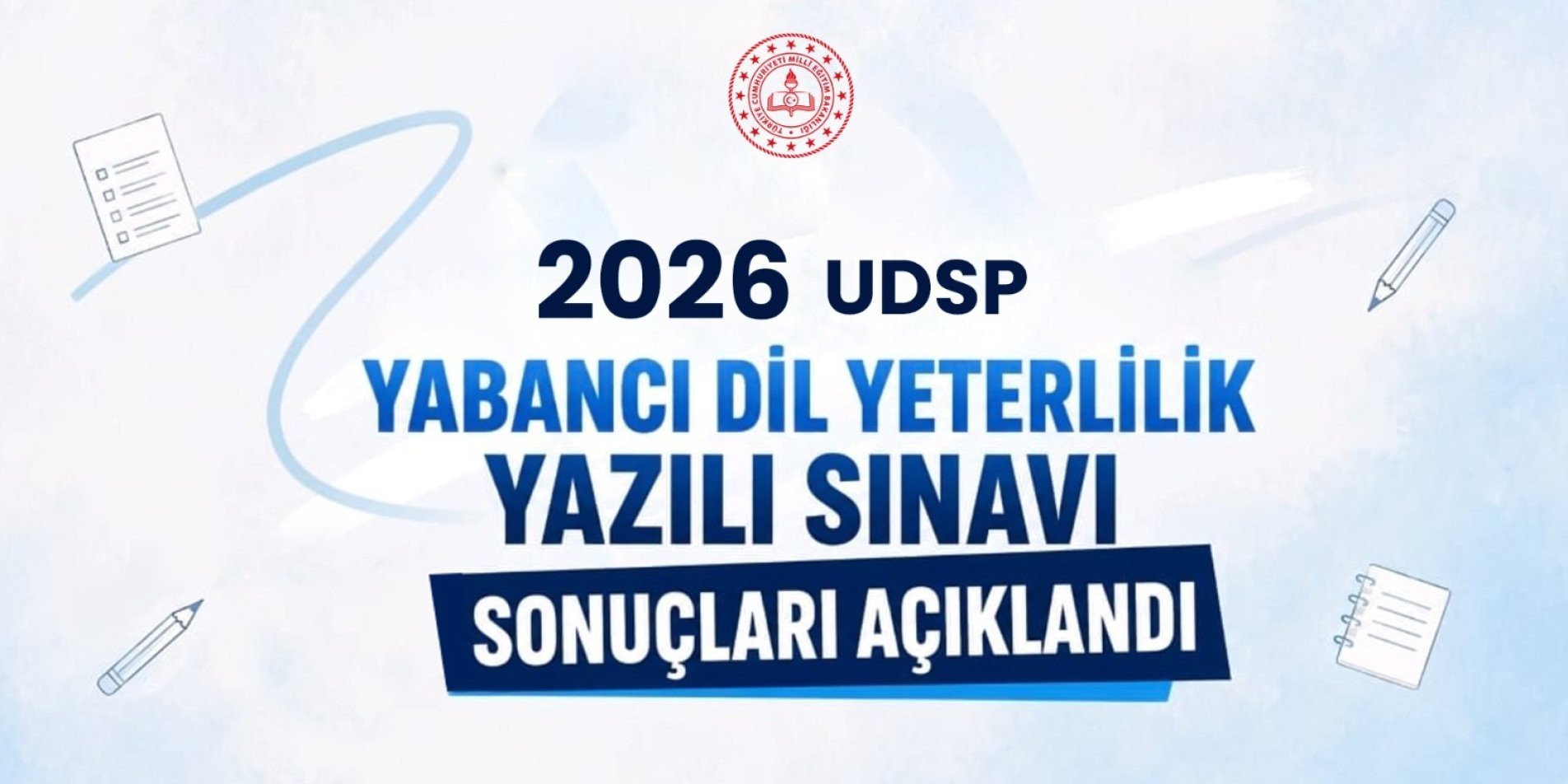 Yabancı Dil Yeterlilik Yazılı Sınav sonuçları Img