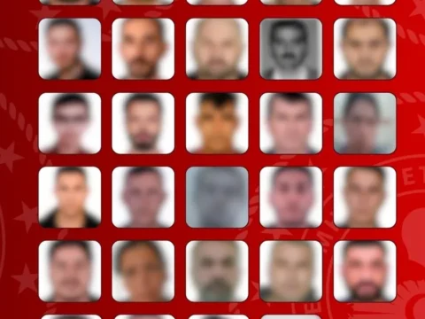 Kirmizi bultenli 54 firari 12 ulkeden turkiyeye iade edildi O5OIleNR