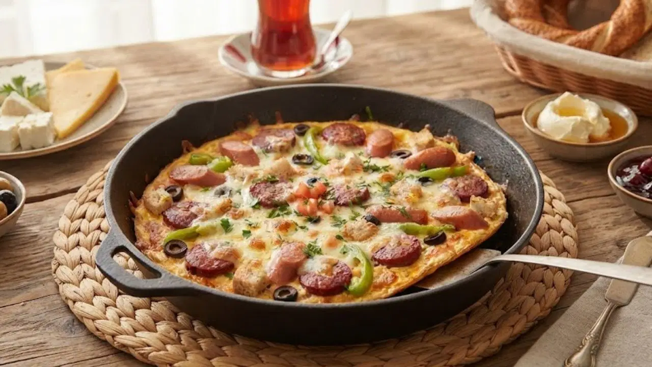 Tek tavada efsane lezzet: Pizza omlet tarifi Tek tavada efsane lezzet pizza omlet tarifi 6gGLevLf